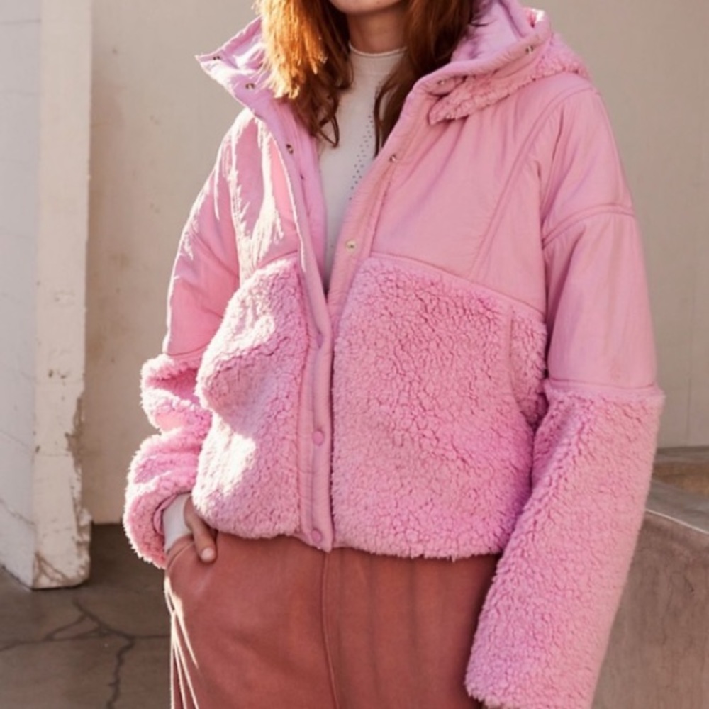 Free People Adventure Awaits Jacket in Euphoric Lilac size S 🤍